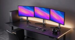 top mini multi monitor workstations