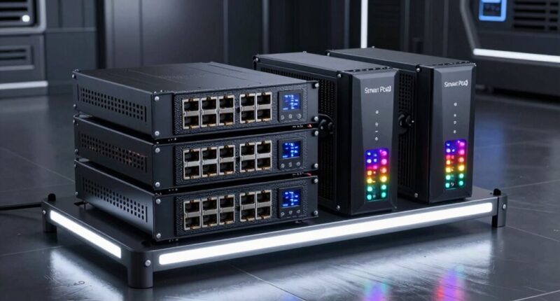 top mining rack power distribution