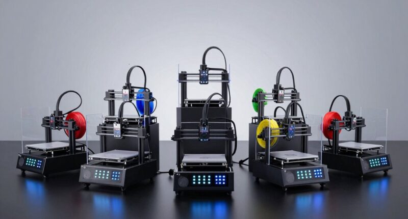 top multi material 3d printers