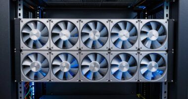top server cabinet fans