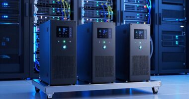 top server rack ups