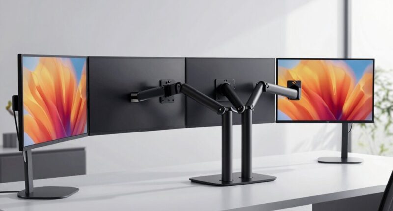 top ultrawide monitor mounts
