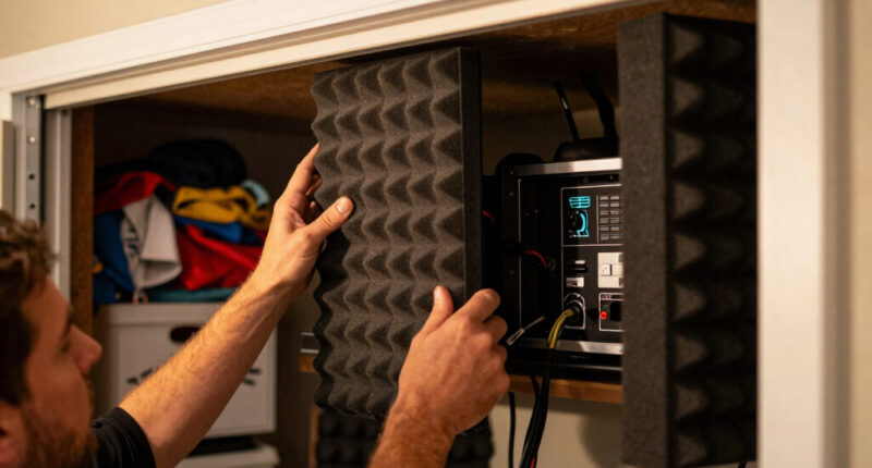 Acoustic Dampening, Placement, and the “Rig in the Closet” Setup