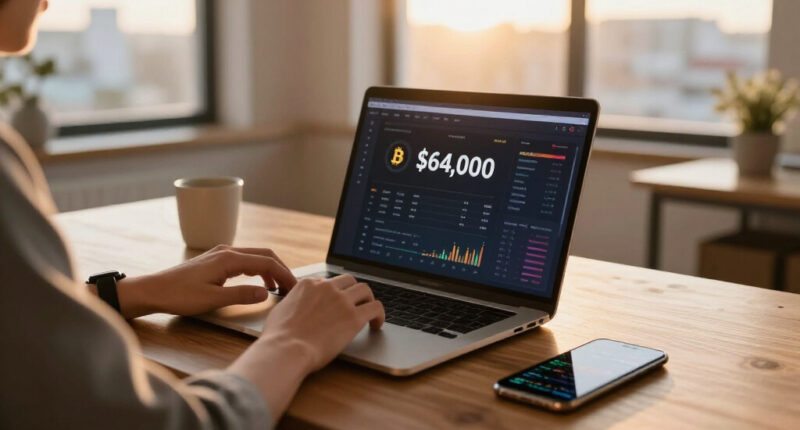Bitcoin Flat At $64,000 As Stocks Print Records And Hormuz Deal Nears