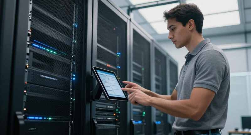 Streamlining Data Center Buildouts Using A Rack Deployment Tracker